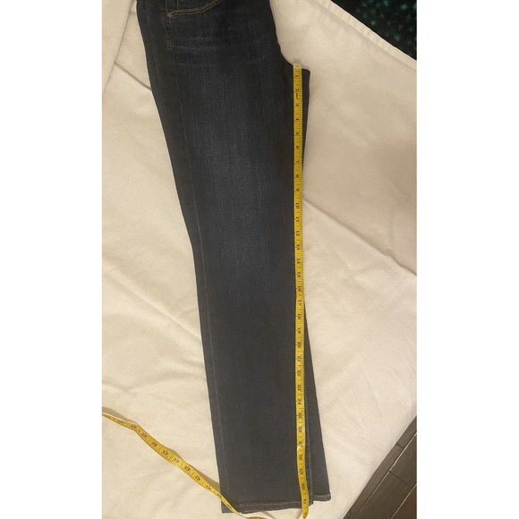 AG Adriano Goldschmied The Stevie Slim Straight Jeans Women's Sz 31R Made in USA - Picture 11 of 16